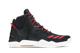 Adidas: Чёрные кроссовки  Derrick Rose
