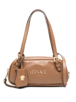 Versace: Коричневая сумка на руку 