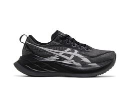 Asics: Чёрные кроссовки 