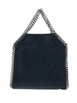Stella McCartney: Голубая сумка-шоппер  Falabella
