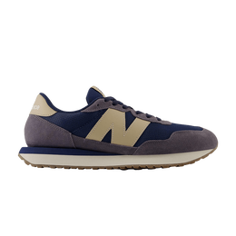 New Balance: Синие кроссовки  237