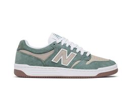 New Balance: Зелёные кроссовки  480