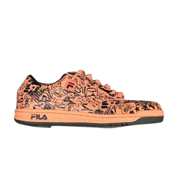 Fila: Чёрные кроссовки 
