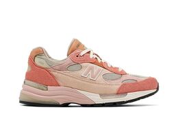 New Balance: Розовые кроссовки  992