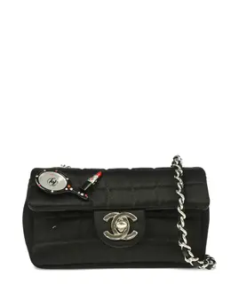 CHANEL Pre-Owned: Чёрная сумка 