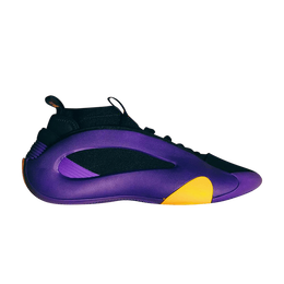 Adidas: Фиолетовые кроссовки  Harden