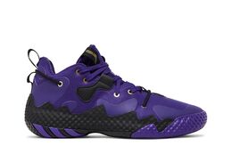 Adidas: Фиолетовые кроссовки  Harden