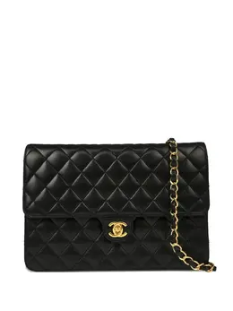 CHANEL Pre-Owned: Чёрная сумка 