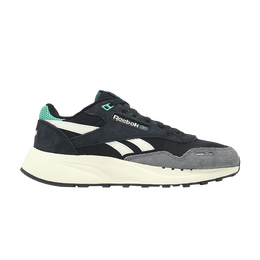 Reebok: Чёрные кроссовки  Classic Leather
