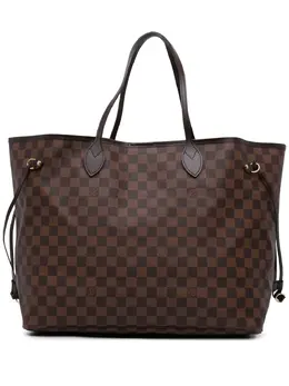Louis Vuitton Pre-Owned: Коричневая сумка-шоппер 
