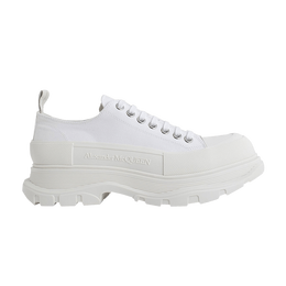 Alexander McQueen: Белые кроссовки  Tread Slick