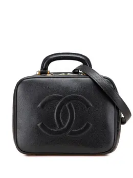 CHANEL Pre-Owned: Чёрная сумка 