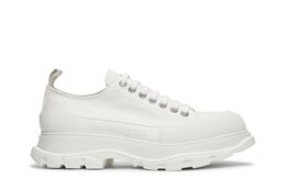Alexander McQueen: Белые кроссовки  Tread Slick