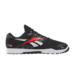 Reebok: Чёрные кроссовки  Nano