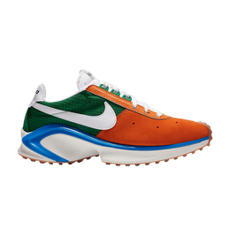 Nike: Зелёные кроссовки  D MS X Waffle