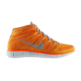 Nike: Оранжевые кроссовки  Flyknit