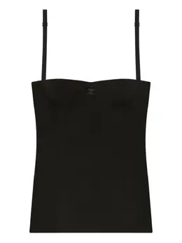 Courrèges: Топ на бретельках 