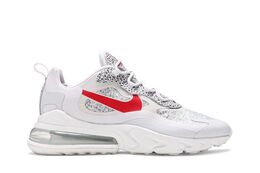 Nike: Белые кроссовки  Air Max 270 React