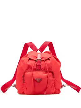 Prada Pre-Owned: Красный рюкзак 