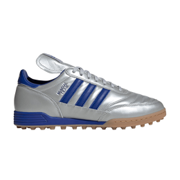 Adidas: Серебристые кроссовки  Mundial Team