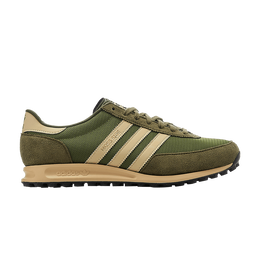 Adidas: Зелёные кроссовки 