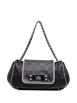 CHANEL Pre-Owned: Серебристая сумка 