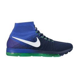 Nike: Синие кроссовки  Flyknit
