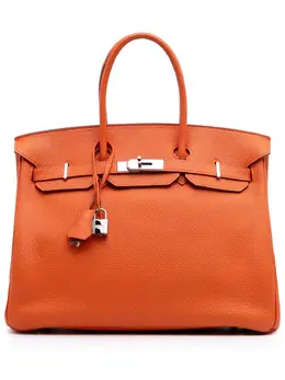 Hermès Pre-Owned: Оранжевая сумка 