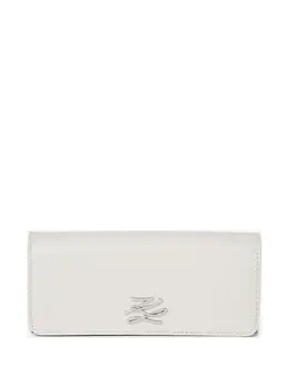 Karl Lagerfeld: Белый кошелёк  K/Autograph