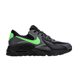 Nike: Зелёные кроссовки  Air Max Excee