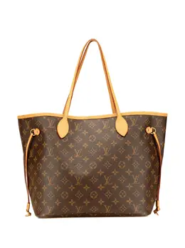 Louis Vuitton Pre-Owned: Коричневая сумка-шоппер 