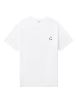 Maison Kitsuné: Белая футболка 