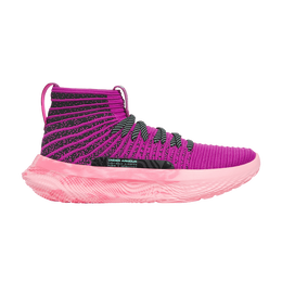 Under Armour: Фиолетовые кроссовки 