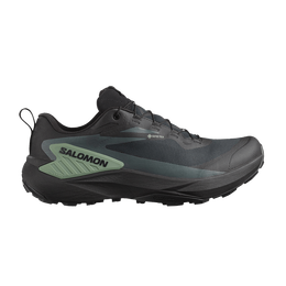 Salomon: Чёрные кроссовки 