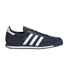 Adidas: Синие кроссовки 