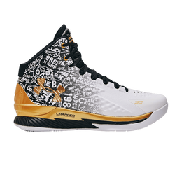 Under Armour: Белые кроссовки  Curry