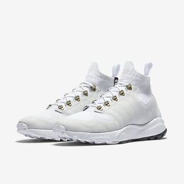 Nike: Белые кроссовки  Air Zoom
