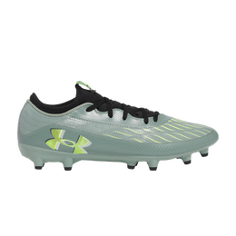 Under Armour: Зелёные кроссовки 
