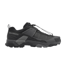 Salomon: Чёрные кроссовки 