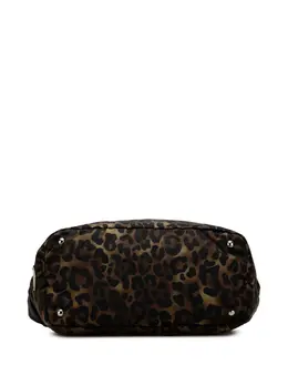 Prada Pre-Owned: Сумка с леопардовым принтом 
