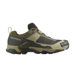 Salomon: Зелёные кроссовки 