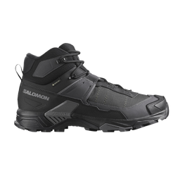 Salomon: Чёрные кроссовки 