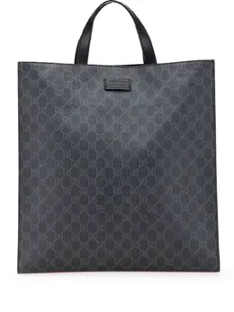 Gucci Pre-Owned: Чёрная сумка-шоппер 