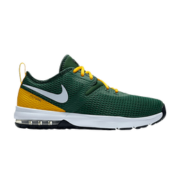 Nike: Зелёные кроссовки  Air Max