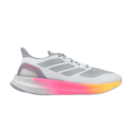 Adidas: Серебристые кроссовки  PureBoost