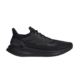 Adidas: Чёрные кроссовки  PureBoost