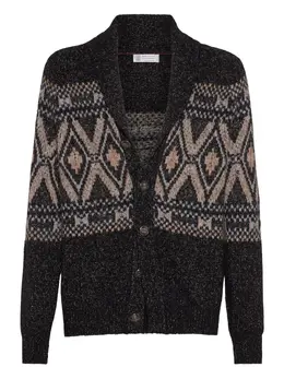 Brunello Cucinelli: Кардиган с воротником 
