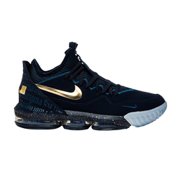 Nike: Синие кроссовки  LeBron 16 Low