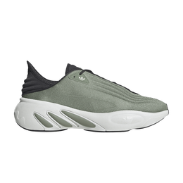 Adidas: Серебристые кроссовки 