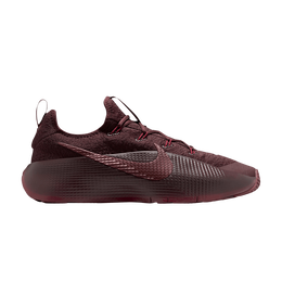 Nike: Бордовые кроссовки 